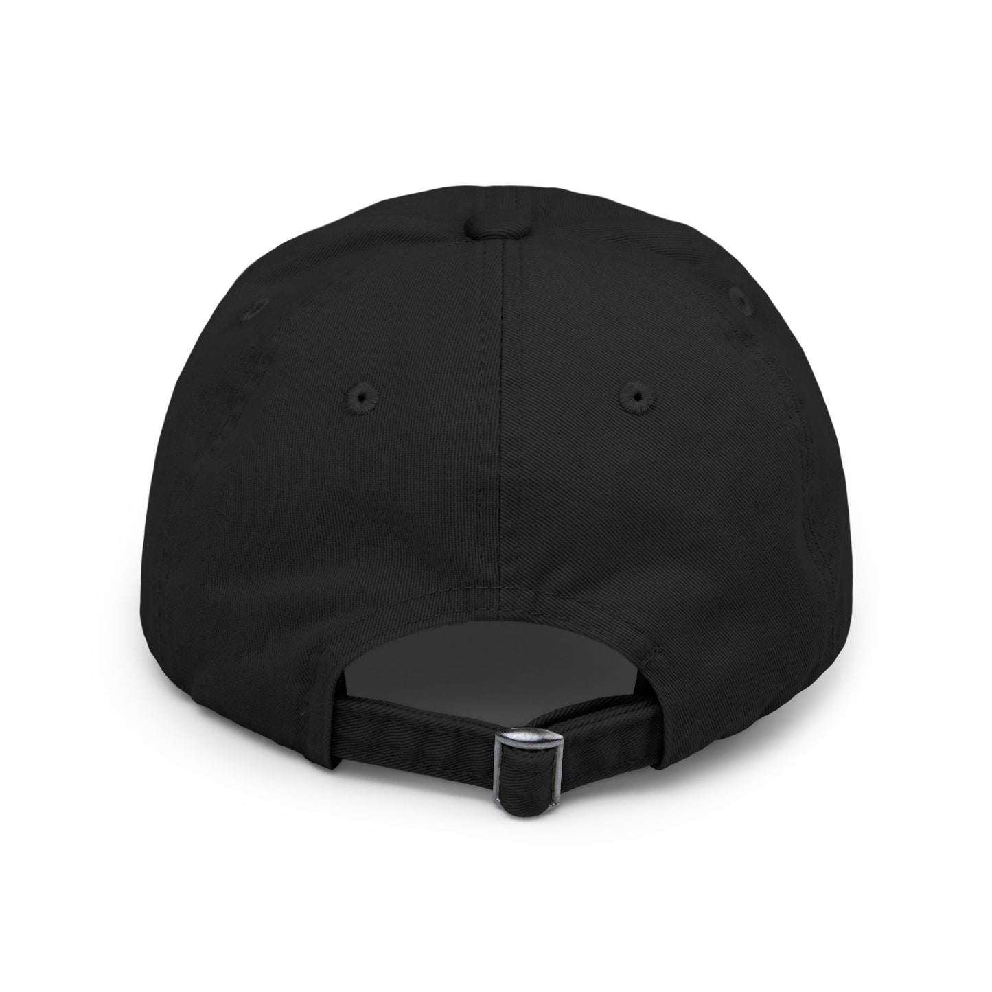 “Dye-Free Cookie Dealer” Distressed Unisex Hat – Vintage Baker Cap (Black or Stone)