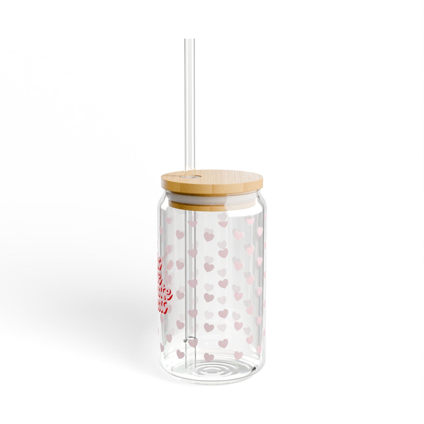 Mix, Bake, Decorate, Repeat Glass Cup (16oz)