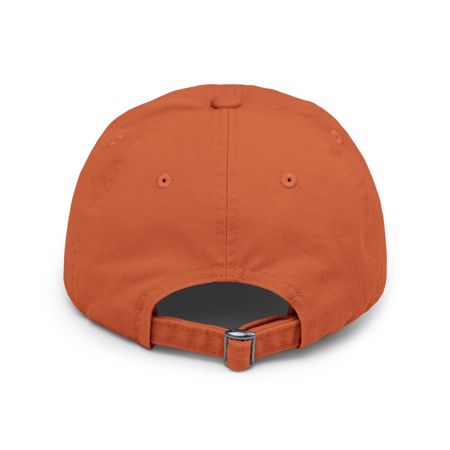 “Mix, Bake, Decorate, Repeat” Distressed Hat – Burnt Orange Baker’s Cap