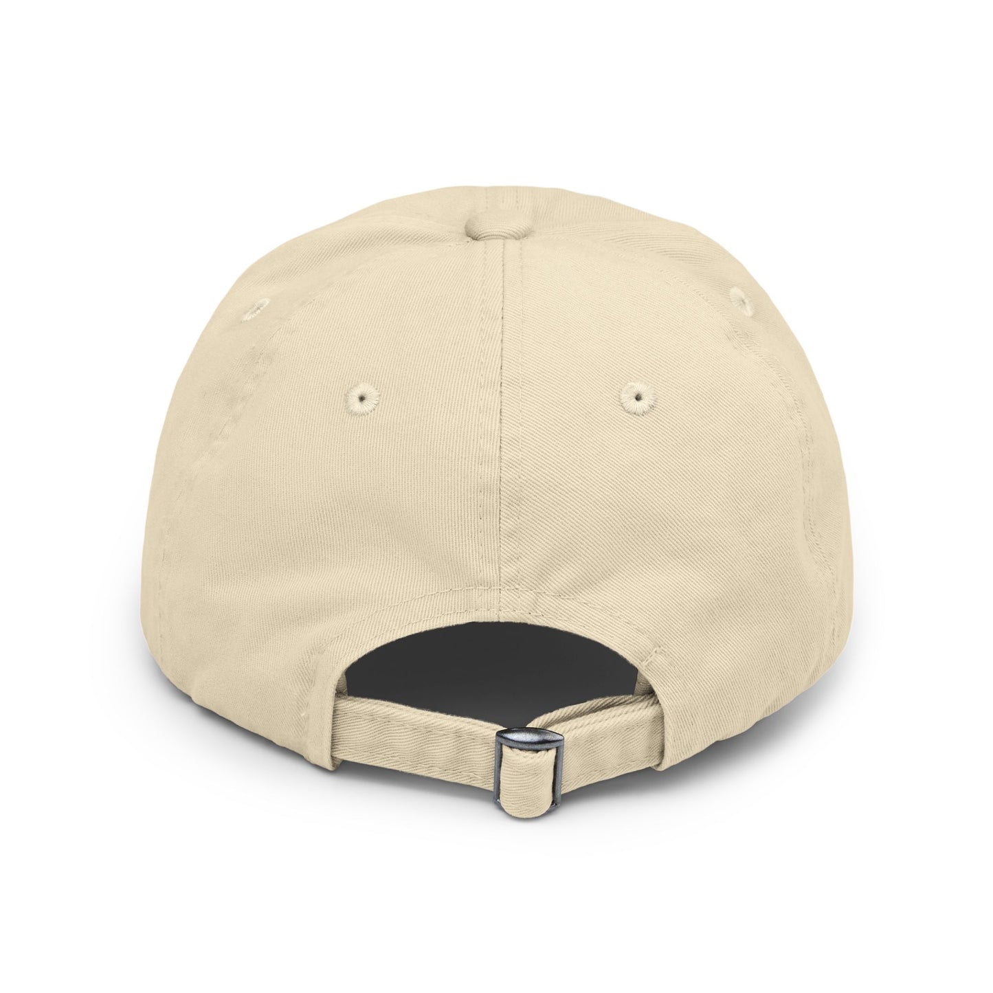 “Icing Addict” Distressed Hat – Stone Unisex Cotton Twill Cap for Bakers
