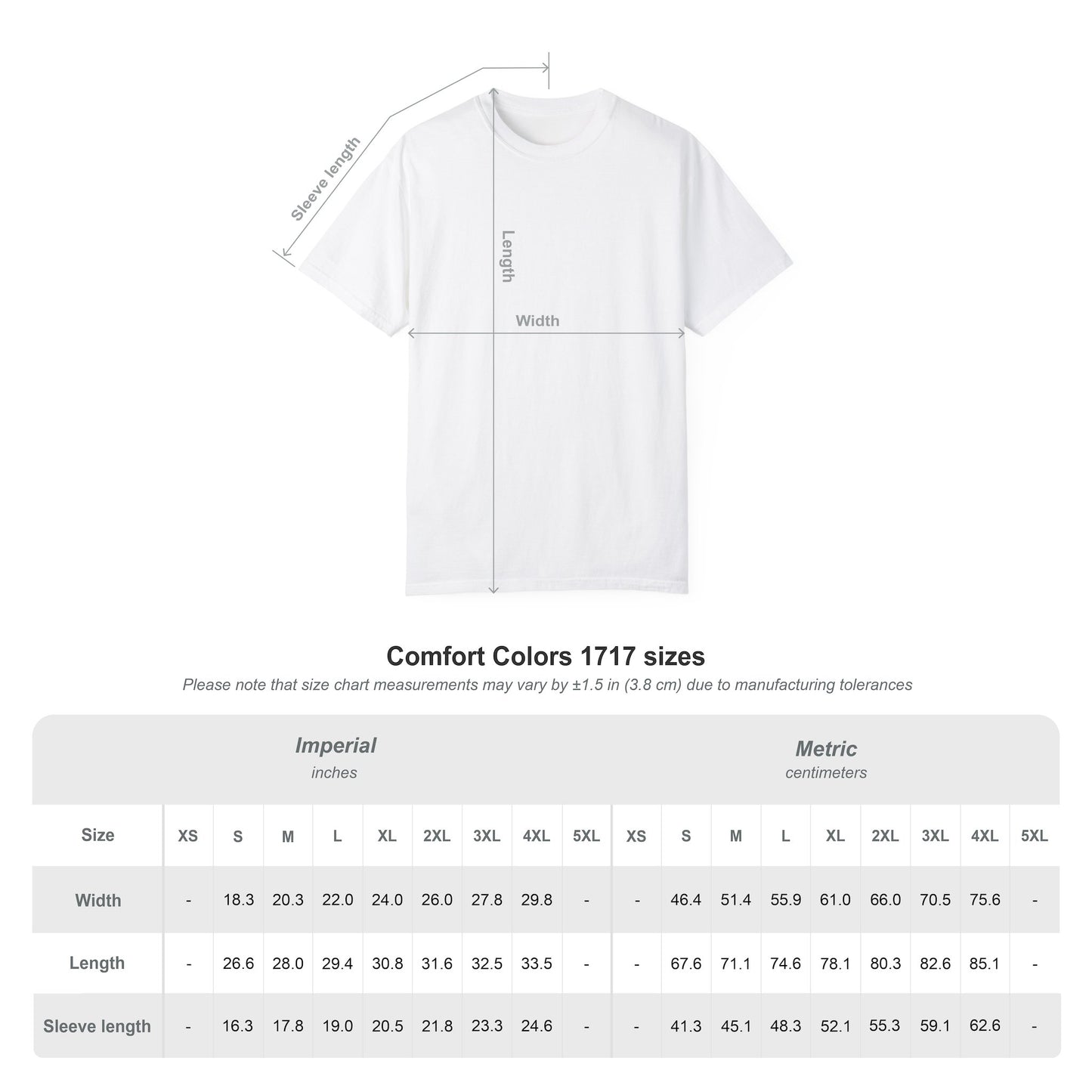 "Make Decorating Dye-Free Again" Unisex Garment-Dyed Tee (Black or White)