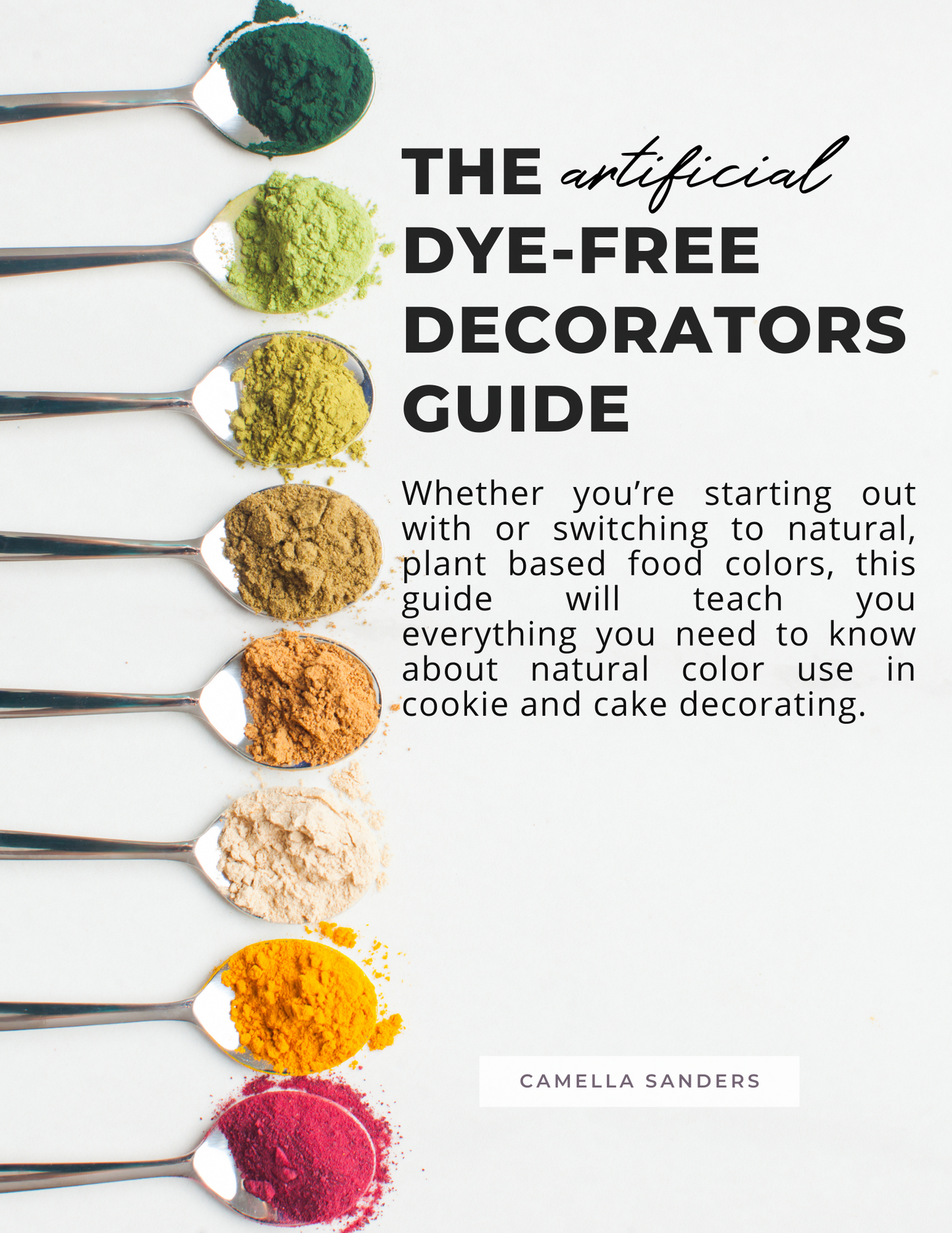 The Artificial Dye-Free Decorators Guide, making your own or using natural food dye for decorating sugar cookies, cakes and more