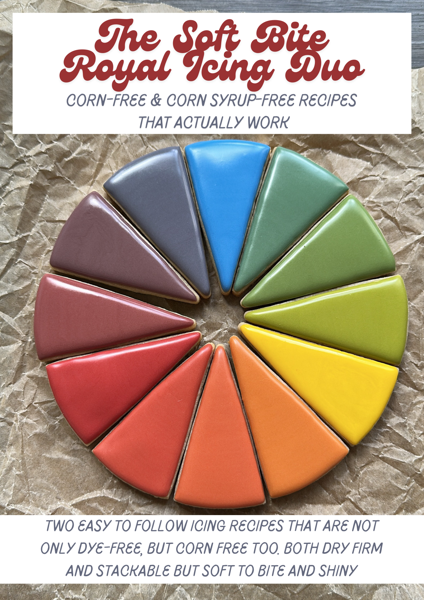 The Soft Bite Royal Icing Duo: Corn-Free & Corn Syrup-Free Recipes That Actually Work