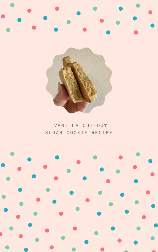 Vanilla Sugar Cookie Recipe - soft and flavorful, my personal favorite