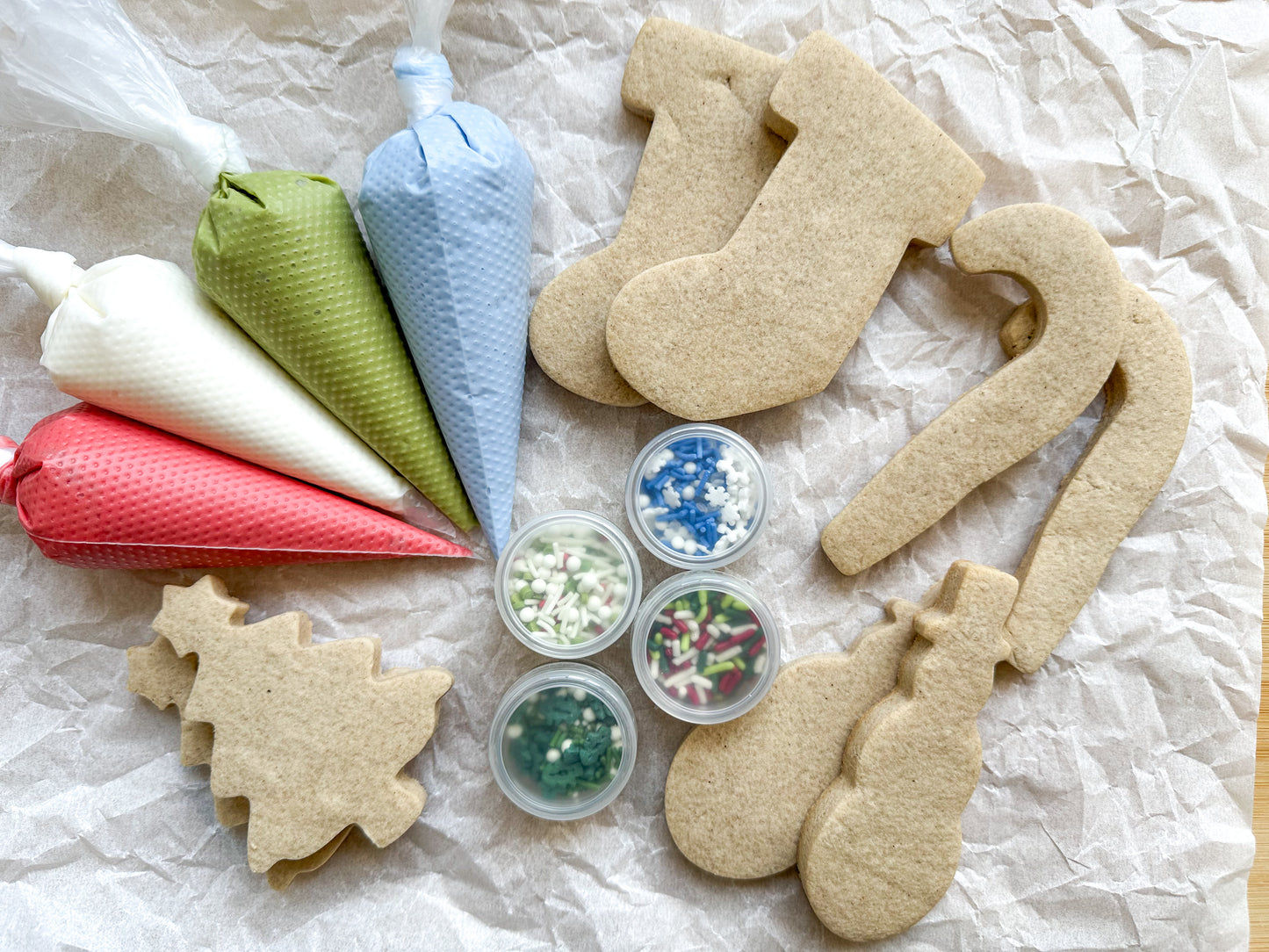 Christmas Cookies Decorate Your Own Kits - Gluten Friendly