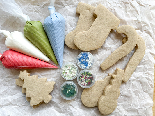 Christmas Cookies Decorate Your Own Kits - Gluten Friendly