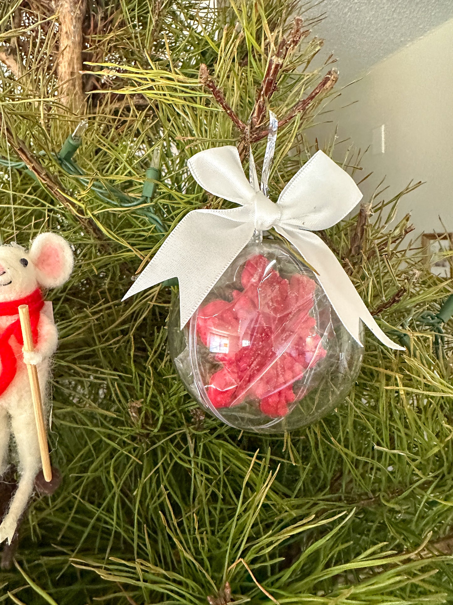 Christmas Cookie Ornaments - Chocolate Snowflake