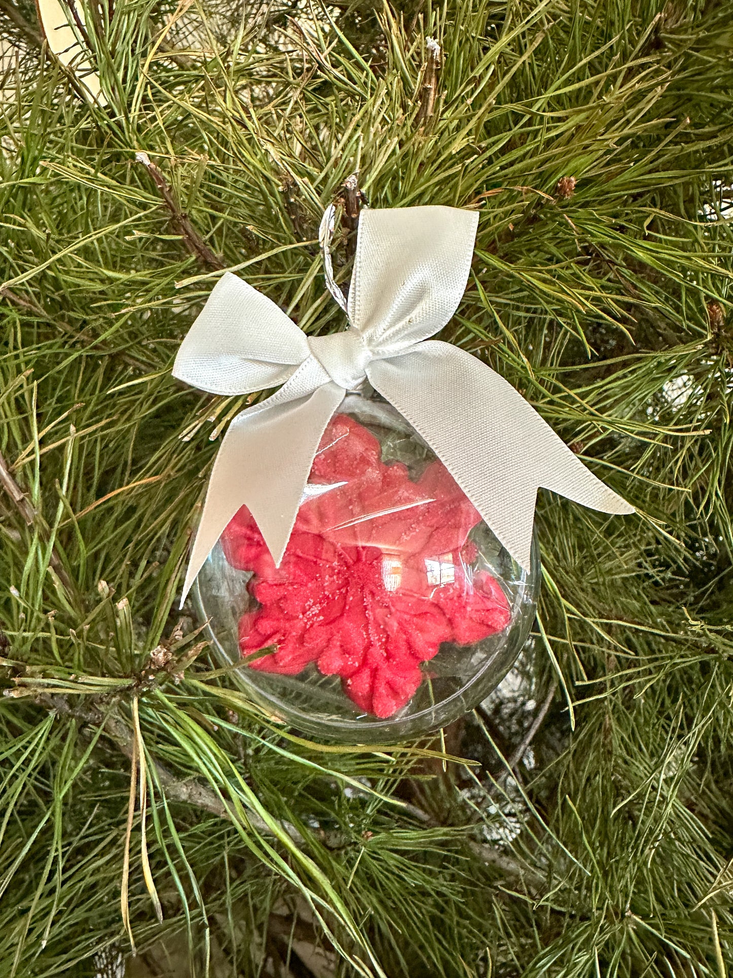 Christmas Cookie Ornaments - Chocolate Snowflake