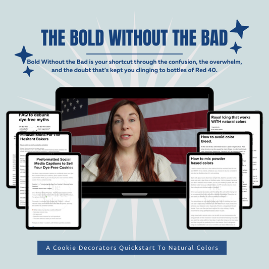The Bold Without The Bad Bundle : A Cookie Decorators Quickstart To Natural Colors